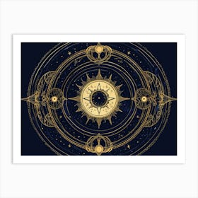 Compass 1 Art Print