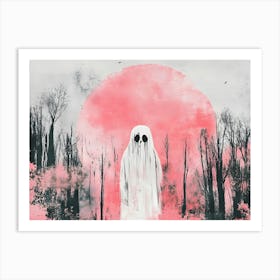 Ghost In The Woods 12 Art Print