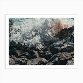 Crashing Waves 1 Art Print