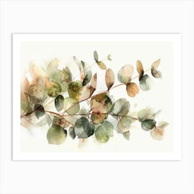 Eucalyptus Leaves 7 Art Print