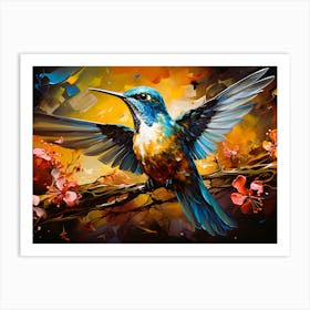 Silent Song Birds At Dawn Art Print