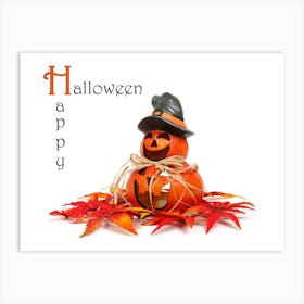 Happy Halloween Poster Art Print