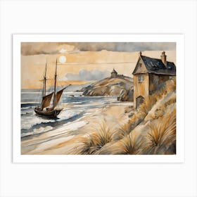 European Coastal Painting (77) Art Print