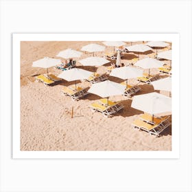 Beach Cabana Art Print