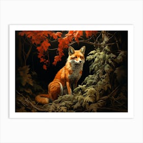 Red Fox 4 Art Print