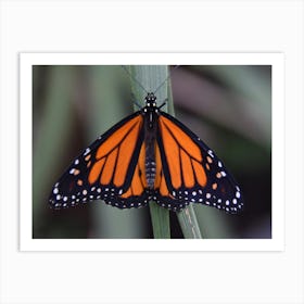 Monarch Butterfly Art Print