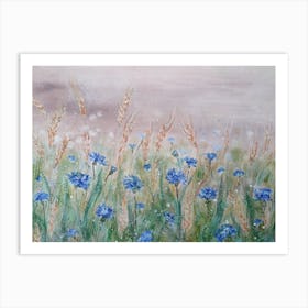 Cornflowers Art Print