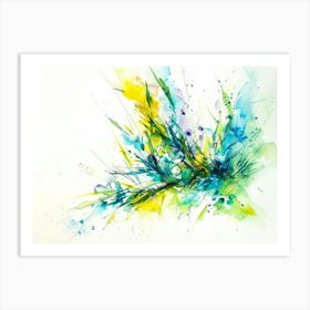 Watercolor Painting 5 Art Print