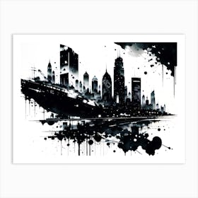 Chicago Skyline Art Print