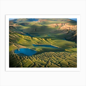 Landscape Of Tibet Art Print