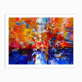 Acrylic Extruded Painting 71 Art Print