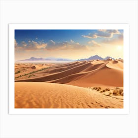 Sahara Desert 17 Art Print