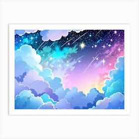 Sky With Clouds Art Print