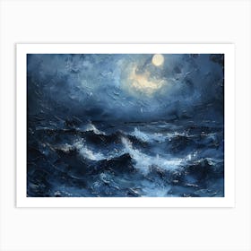 Wild Ocean 4 Art Print