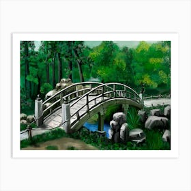 Bridge Art Print