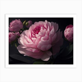 Peony Art Print