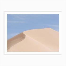 Sand Dune In The Sahara Desert Art Print