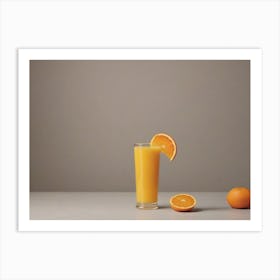 Orange Juice 1 Art Print