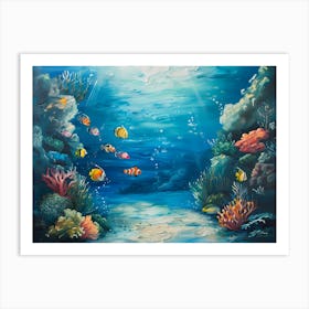 Coral Reef Art Print