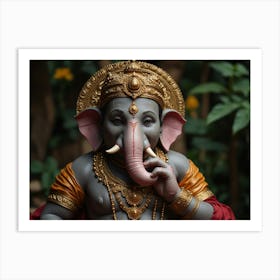 Ganesha 8 Art Print