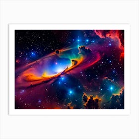 Nebula 54 Art Print