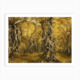 Forest Of Trees 1 Art Print