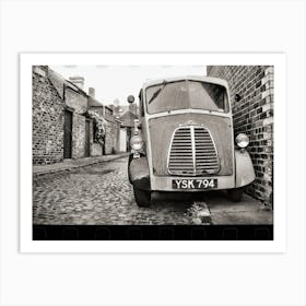 Vintage Bakery Van Newcastle (1997) Art Print