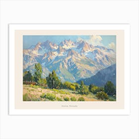Western Landscapes Sierra Nevada 1 Poster Art Print