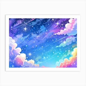 Sky And Clouds Art Print