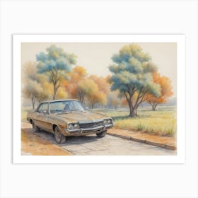 Old Car Art Print