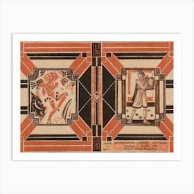 Cover Design For Program Of The Concertgebouw Amsterdam (1921), Richard Roland Holst Art Print