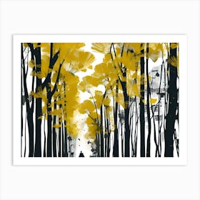 Walk In The Woods 19 Art Print