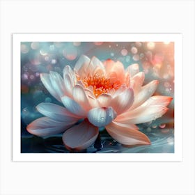 Lotus Flower 70 Art Print