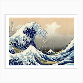 The Great Wave Off Kanagawa Art Print