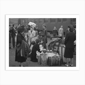 Untitled Photo, Possibly Related To Los Angeles, California, Japanese American Evacuation From West Coast Areas Und Art Print