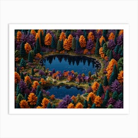 Autumn Forest 4 Art Print