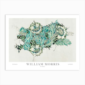 William Morris Prints Anemone Original Landscapes Landscape Botanical Vintage Art Print