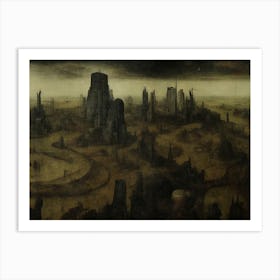 City Of The Dead Art Print