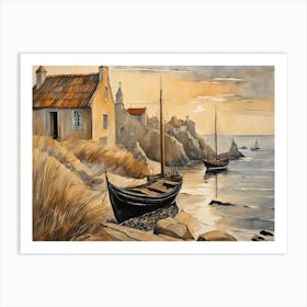 European Coastal Painting (109) Art Print
