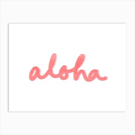 Aloha Art Print