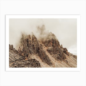 Mountainside Cliffs Art Print