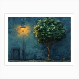 Street Lamp Art Print