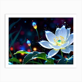 Lotus Flower 4 Art Print