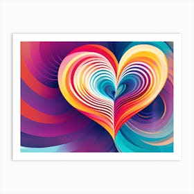 Heart Canvas Print Art Print