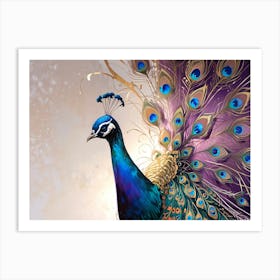 Peacock 27 Art Print