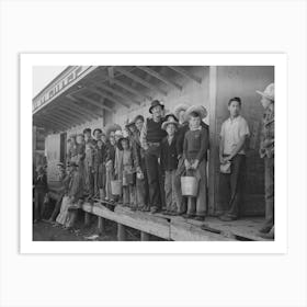 High School Girls Who Are Going To The Pea Fields, Nampa, Idaho By Russell Lee 2 Art Print