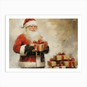 Santa Claus 18 Art Print