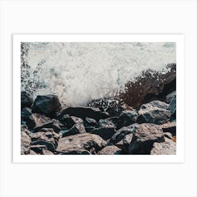 Crashing Waves Art Print