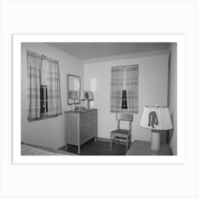 Untitled Photo, Possibly Related To Bedroom In The Model House At Greendale, Wisconsin By Russell Lee Art Print