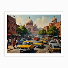 Taj Mahal Art Print